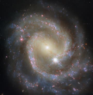 優雅に渦巻く“しし座”の棒渦巻銀河「NGC 3507」