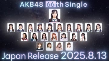 AKB48結成20周年記念シングル、前田敦子／高橋みなみ／小嶋陽菜／指原莉乃も参加
