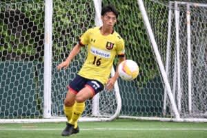 p【ソッカー（男子）】２週連続の劇的ゴールで勝ち点獲得も「勝たなければいけない試合」と笑顔なし　悔しさ残る引き分けに／関東リーグ第９節　VS流通経済大学/p