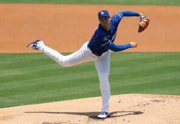 ドジャース・大谷翔平が術後2度目の実戦登板　中5日で初の本拠地マウンド　打者7人に対して29球、2安打1三振