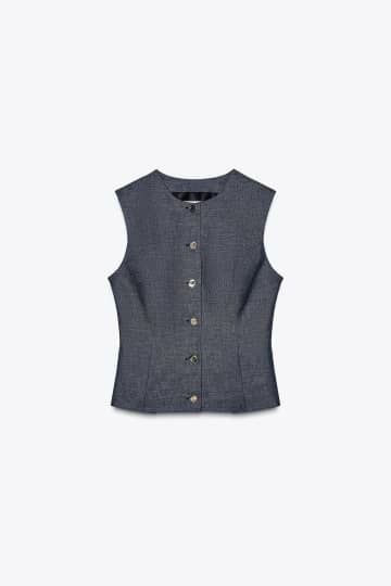 【ZARA】コーデ格上げ♡「高見えベスト」