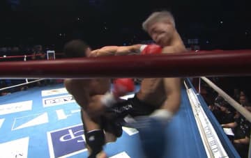 魔裟斗「この選手は怖い」テンカオにカウンターで“一撃”KO 戦慄の左フックに「顔が捻じれた」「綺麗に打ち抜かれてる」驚きの声