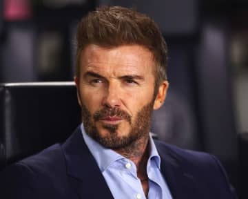 ベッカム、“映画界の絶対エース”とCL決勝を現地観戦後にメッセージ「歴史が作られた。おめでとうPSG。信じられない試合だった」