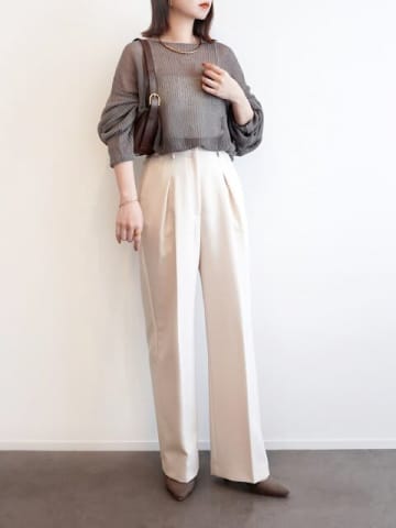 春→夏の変わり目はシアートップスが大活躍♡おしゃれな人の最旬コーデ5style