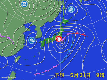 東北太平洋側や伊豆諸島　激しい雷雨に注意