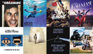 【MotoGP】SNSで話題沸騰! グレシーニのパロディ投稿がファンを掴む理由：ロック名盤＆映画ポスター「絶好調グレシーニレーシング的三面記事」
