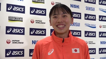 【陸上】「のびのびとした走りができた」久保凛 シニアの初舞台で堂々の銀メダル　スーパー高校生に“先輩”山本有真も影響「昔キラキラしていたのを思い出せた」