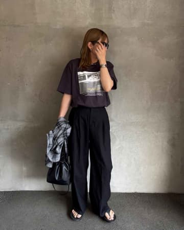 こう着ればいいのか！【しまむら】真似するだけでOK♡「大人のTシャツコーデ術」