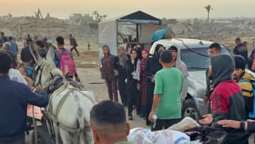 イスラエル軍が支援拠点付近で発砲、パレスチナ人２６人死亡　医療従事者