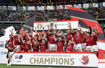 ラグビー、BL東京が2連覇　リーグワン決勝