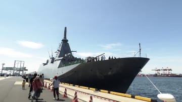 海自護衛艦「あがの」しゅんせつ船「海竜」の一般公開も　“港の仕事”を親子で体験！東京みなと祭
