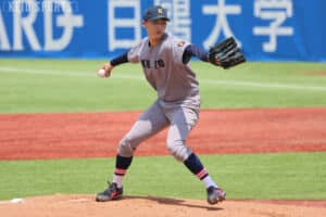 p【野球】あと一本届かず…意地見せるも宿敵に連敗　涙の先に見えるは秋の逆襲 ／ 東京六大学野球春季リーグ戦 早大２回戦 @明治神宮野球場/p