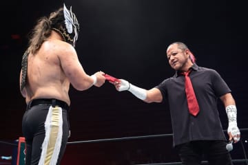 【新日本】葛西純が電撃登場＆デスペラードに招待状　6・24決戦は「デス・ペイン・インビタショナル」に
