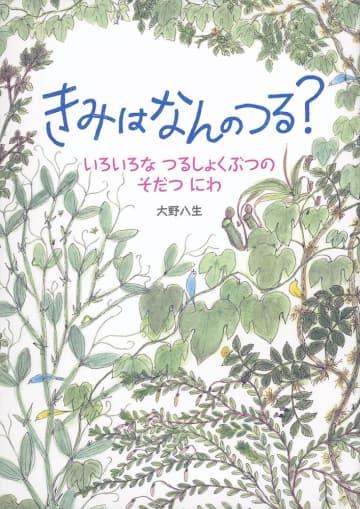 【日曜日の絵本】つるに注目！緑の庭のいろいろなつる植物を描く一冊