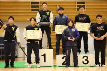 ＜レスリング＞【写真集】2025年東日本学生リーグ戦・一部リーグ／表彰式