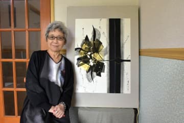 「文字のルーツ感じて」　書作家・関紫芳さん個展　絵画と融合、60年の集大成　3日から　茨城・笠間