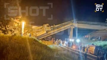 ロシア西部で走行中の列車に崩落した橋が直撃…7人死亡69人ケガ　「橋が爆破された可能性」ロシア独立系メディア