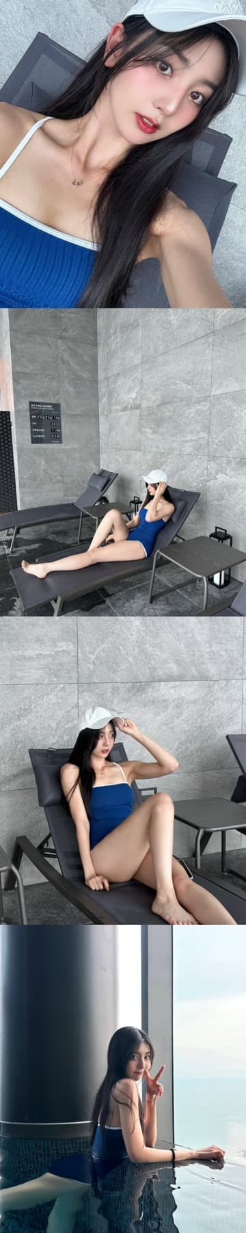 韓国チアガール、スイムウェア姿の美貌丸出しSHOT！直視できない魅力にファンもタジタジ…【PHOTO】
