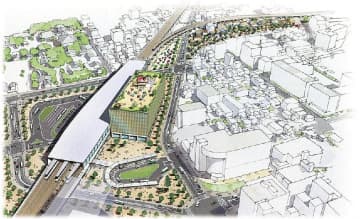奈良県／大和西大寺駅高架化合意形成へ、政府への知事要望見送り