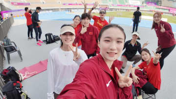 ＜陸上＞アジア選手権女子200メートル、中国の16歳・陳妤頡が22秒97で金メダル