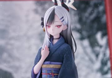首元のほくろが色気を引き立てる…『ブルアカ』より「カヨコ(正月)」が立体化！美しい晴れ着もこだわりのクオリティ