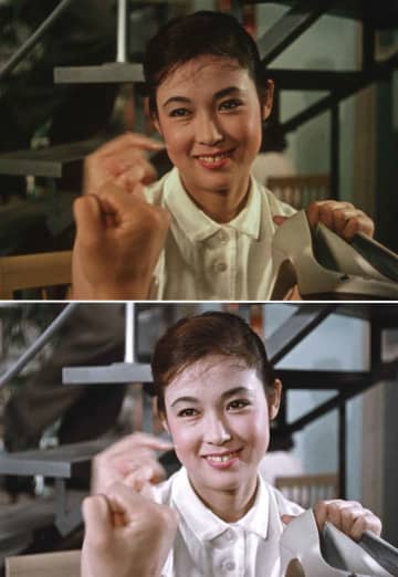 4K化本編からの新場面写真放出！旧作バージョンと比較するとこんなに違う…『若尾文子映画祭 Side.A & Side.B』