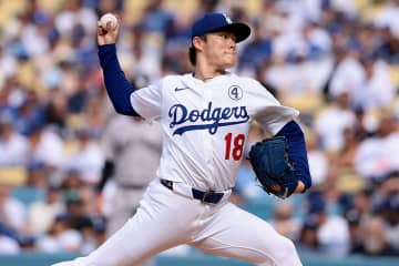 ドジャース・山本由伸、今季最短3回2/3で4失点　制球定まらず7被安打3四球　防御率1.97→2.39に悪化