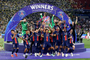 今季のCLベスト11が発表！　初優勝のPSGから最多7名…最優秀選手はデンベレ