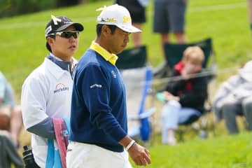 松山英樹は首元にテーピング 全米OPへ「しっかり治して戦いたい」