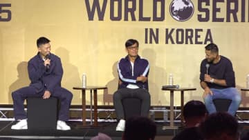 【RIZIN】クレベルと萩原京平が共闘宣言!?　 韓国大会「前夜祭」で貴重なトーク