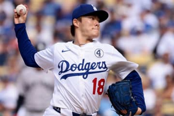 エース山本由伸が４回途中７安打４失点でKO...７勝目ならず。大谷翔平は精彩欠き４タコ、ヤンキース戦３連勝ならず