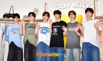 【PHOTO】TWS、アパレルブランド「Wacky WiLLy」イベントに出席