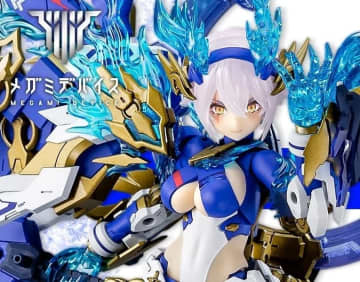「メガミデバイス」より「皇巫 スサノヲ 蒼炎」が再販決定！ 6月4日11時より予約開始「PUNI☆MOFU マオ / トゥ アイデカールセット」も再販決定