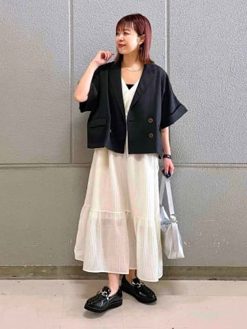 【グローバルワーク】大人カジュアルな「ワンピースコーデ」