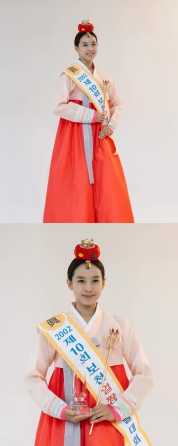 元夫は“16歳下”女優と熱愛報道…バツイチ韓国女優（42）、ドラマで使われた「ミスコン写真」が話題【PHOTO】