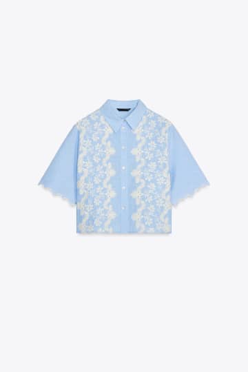 【ZARAのブルー】が大正解！ 着るだけで今っぽ♡「夏映えトップス」