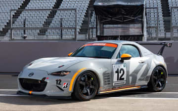 マツダ、低炭素ガソリン（E20）を使用した12号車「MAZDA SPIRIT RACING RS FUTURE CONCEPT」が富士24時間レースで実証走行