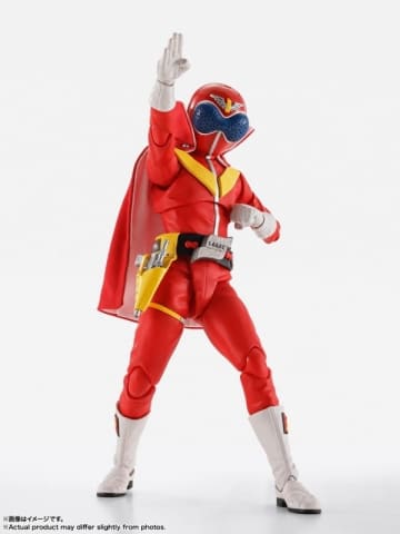 秘密戦隊ゴレンジャー「S.H.Figuarts（真骨彫製法） アカレンジャー スーパー戦隊 50th Anniversary Ver.（初回限定台座付属）」