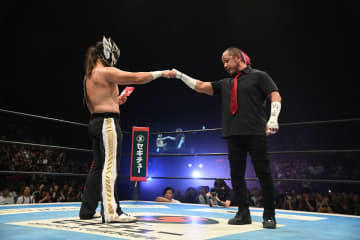 【新日本】「死と痛みの招待状」葛西純、デスペラードに真っ向勝負を要求！6.24後楽園で宿命の一戦へ「サシでお前に勝たなきゃ意味がねぇんだよ！」
