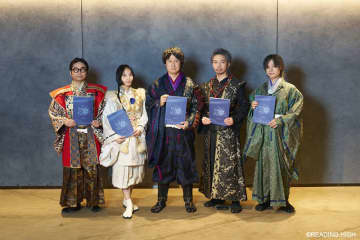 杉田智和、石田彰、佐倉綾音、岡本信彦、諏訪部順一ら出演！音楽朗読劇「READING HIGH 義経千本桜」舞台写真が到着