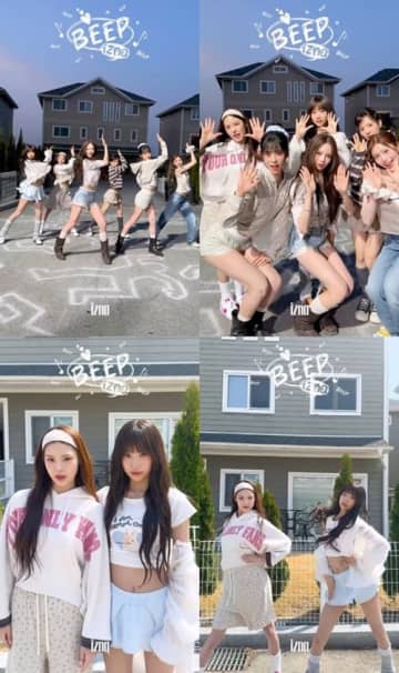 「サマソニ」出演のizna、新曲『BEEP』チャレンジ動画が話題！公開直後に再生回数300万回に迫る