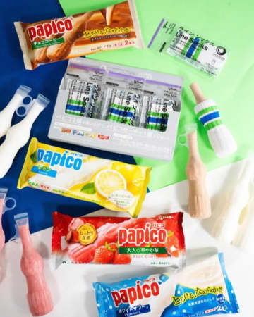 【ファミマ限定】大ヒット"靴下"がパピコ専用の洋服に！？先着でもらえる「パピコセーター」が可愛すぎるとウワサ。