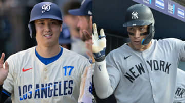 大谷翔平とジャッジが三連戦で合わせて5ホーマー　勢いにのる両者のホームラン数の歩み