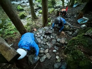 【理想のサウナ村建設プロジェクト】人の手が入ることで森が蘇る「循環型工法の道作り」ってなんだ？＜岐阜県・山県市＞