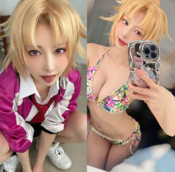 篠崎こころがヤンマガのコラボグラビアに登場！ファン「ギャルこころちゃんかわいすぎる！」