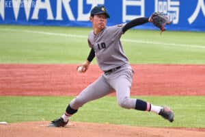 p【野球】投打噛み合い法大に勝利　若い力が躍動 ／ 春季フレッシュトーナメント 法大戦 ＠明治神宮野球場/p