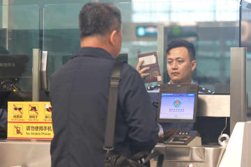 日韓の出入境者数、半年で6割以上増加　中国・大連空港通関地