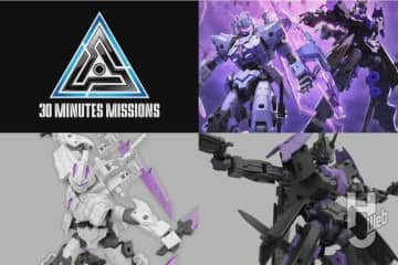 【30MM】新機体「レヴィニクス（TYPE-A）」「レヴィニクス（TYPE-B）」の2種が発表！「オプションパーツセット22(ウイングユニット2)」や「エグザビークル(ブーストワイルドバイクVer.)」も発売【第10回 30 MINUTES LABEL 新商品発表会】