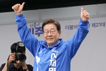 韓国大統領選、李氏が優勢か　3日投開票、金氏は保守結集図る