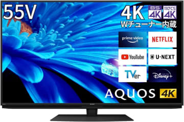 【Amazonセール】シャープ「AQUOS」など4K液晶テレビ（2022年モデル）がお買い得価格で登場